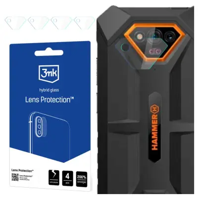 3MK ZAŠČITA ZA LEČE HAMMER IRON - KALJENO STEKLO ZA TELEFON 9H