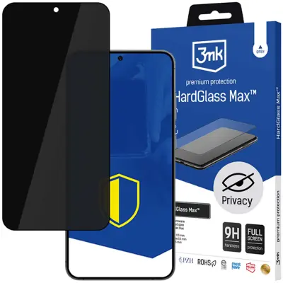 SAMSUNG GALAXY S24+ - 3MK HARDGLASS MAX PRIVACY BLACK