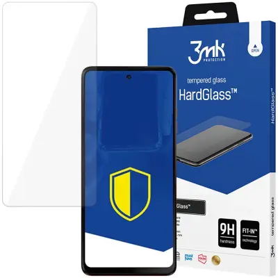 9H 3MK HARDGLASS STEKLO ZA MOTOROLA MOTO G04/G24/G34 5G ZAŠČITNO