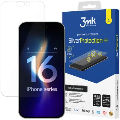 OVITEK 3MK SILVERPROTECTION+ ZA APPLE IPHONE 16 ZAŠČITNA, KVALITETNA
