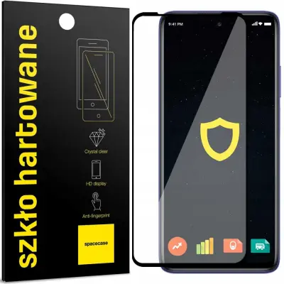 SPACECASE 5D KALJENO STEKLO ZA XIAOMI REDMI NOTE 9S 9 PRO