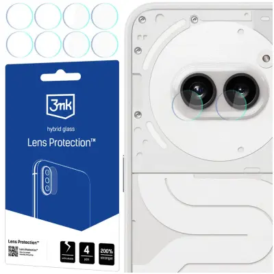 3MK ZAŠČITA ZA LEČE HIBRIDNO STEKLO ZA KAMERO ZA NIČ TELEFON 2
