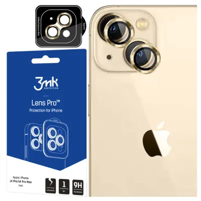 3MK LEČA PROTECTION PRO GOLD ZA APPLE IPHONE 14 KALJENO STEKLO