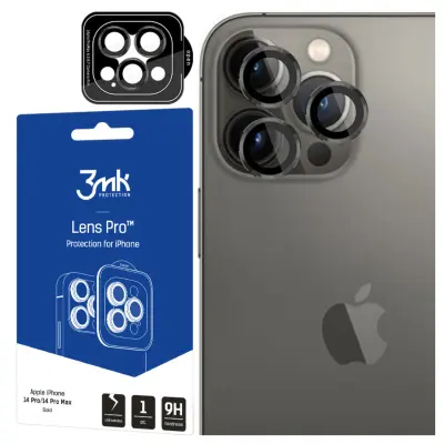 3MK ZAŠČITA ZA LEČE PRO GRAPHITE ZA APPLE IPHONE 14 PRO/14 PRO MAX