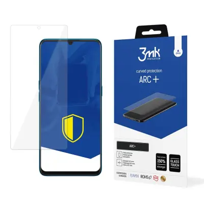 3MK ARC+ OVITEK ZA TELEFON OPPO A91 KALJENO STEKLO