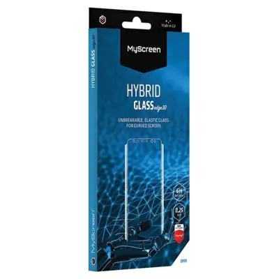 MS HYBRIDGLASS EDGE 3D KALJENO STEKLO ZA IPHONE 7/8 WHITE/WHITE