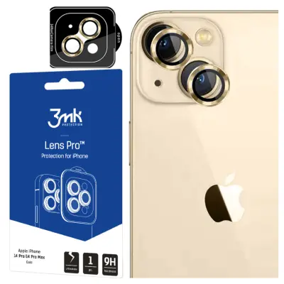 3MK LEČA PROTECTION PRO GOLD ZA APPLE IPHONE 14 PLUS KALJENO STEKLO