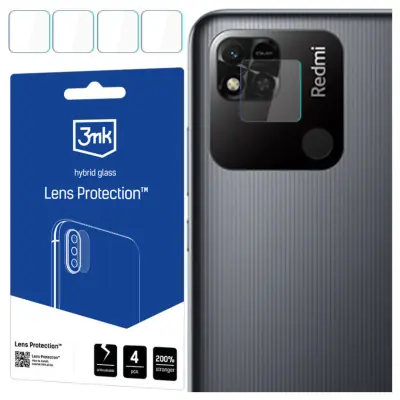 XIAOMI REDMI 10A 3MK ZAŠČITA LEČ KALJENO STEKLO ZA TELEFON