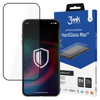 3MK HARDGLASS MAX ZA APPLE IPHONE 14 PRO OVITEK IZ KALJENEGA STEKLA
