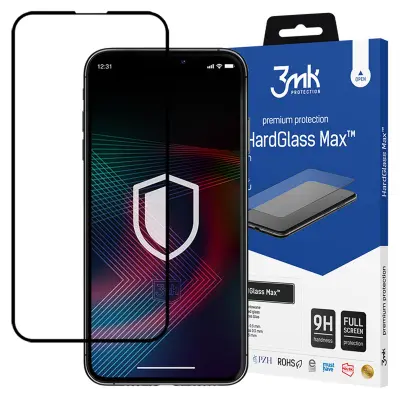 3MK HARDGLASS MAX ZA APPLE IPHONE 14 PLUS OVITEK IZ KALJENEGA STEKLA