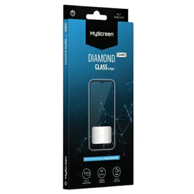 MS DIAMOND GLASS EDGE LITE FG XIAOMI POCO X5 PRO 5G/X5 5G CZARNY/BLACK FULL GLUE