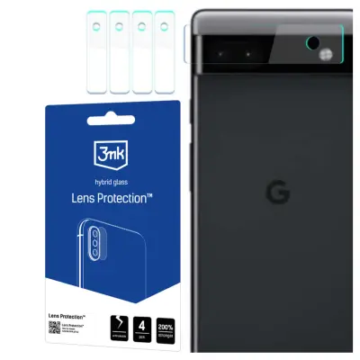 3MK ZAŠČITA ZA LEČE KALJENO STEKLO ZA GOOGLE PIXEL 6A POKROV OHIŠJA