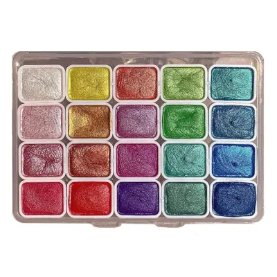 20 barvni akvarelni slikarski set | COLORLINKE Shema 1