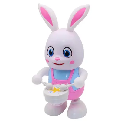 Interaktivna igrača zajček | BUNNZIC Bela