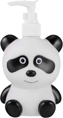300 ML Steklenice z razpršilnikom za milo Cute Panda Pump Prazne steklenice za ponovno polnjenje za otroke, tekoče milo