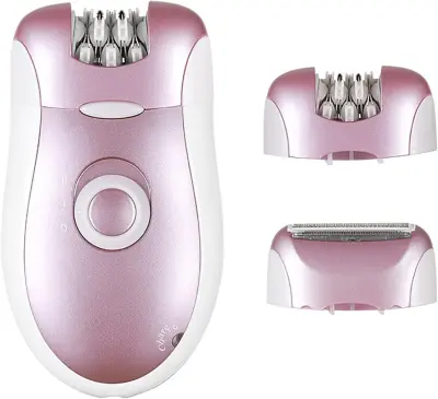 Ženski epilator za odstranjevanje dlak, 2 v 1 brezžični prirezovalnik za odstranjevanje dlak za ženske, prenosni neboleč brivnik