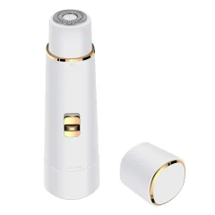 USB električni brivnik z eno glavo ženske britvice mini prenosni žepni epilator brivnik bel