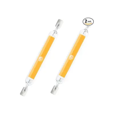 2Pcs 78MM 5W 220V R7S LED svetilka visoke svetlosti dvostranska steklena svetilka COB zamenjava halogenskih žarnic, nizka poraba energije naravna