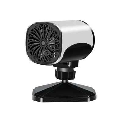 Mini grelnik, energijsko varčen ventilatorski grelec, s 360-stopinjsko vrtljivim stojalom, tih ekonomičen grelnik prostora (bel, 11,5*10 cm)