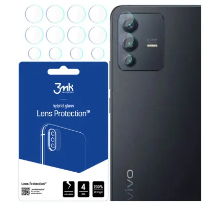 ZAŠČITA ZA LEČE 3MK ZA VIVO V23 5G POKROV OHIŠJA IZ KALJENEGA STEKLA