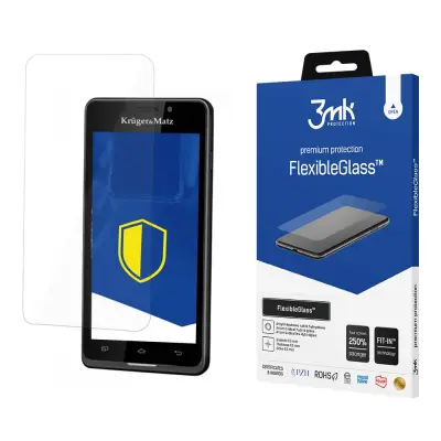 OVITEK ZA TELEFON KRUGER MATZ LIVE 3MK FLEXIBLEGLASS