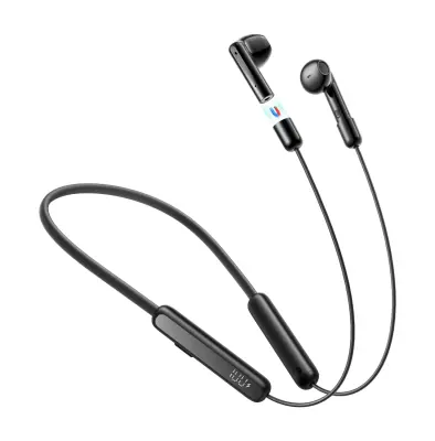 NeckBand DS1 športne brezžične slušalke, črne