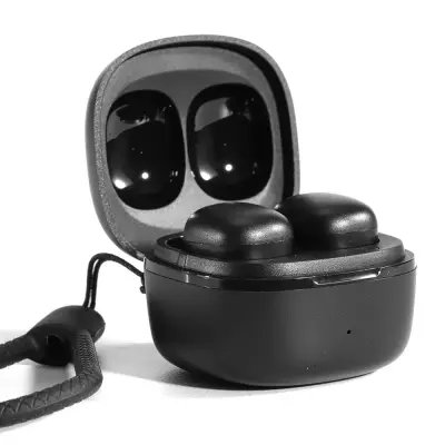 TWS IP54 brezžične in-ear slušalke, črne