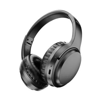 Brezžične Bluetooth 5.3 naglavne slušalke, črne