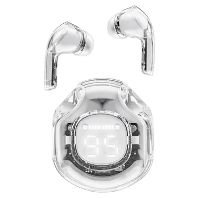 T8 Bluetooth TWS brezžične slušalke z etuijem, bele