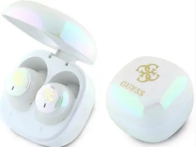 Guess bluetooth slušalke buds GUTWSJ144ESH stereo - bele