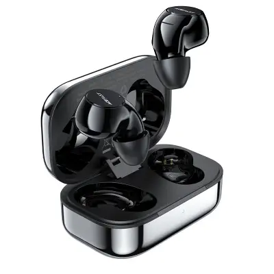 TWS Bluetooth 5.2 in-ear brezžične igralne slušalke, vodoodporne IPX4, srebrne