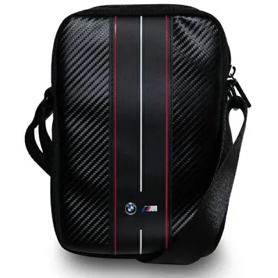 BMW CARBON & RED STRIPE TORBA ZA 8-INČNI TABLIČNI RAČUNALNIK, ČRN OVITEK