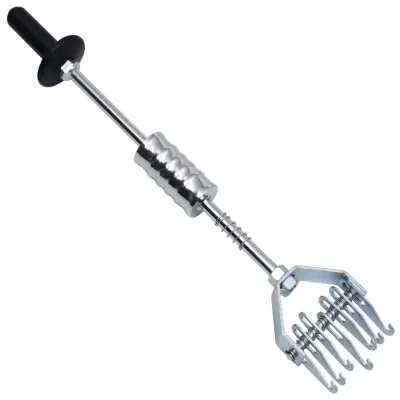 The Living Store Drsno kladivo z več kremplji 65 cm ogljikovo jeklo - Drsno Kladivo