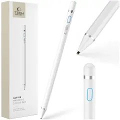 TECH-PROTECT ACTIVE STYLUS PEN BELA PISA ZA OVITEK ZA TABLIČNI TELEFON