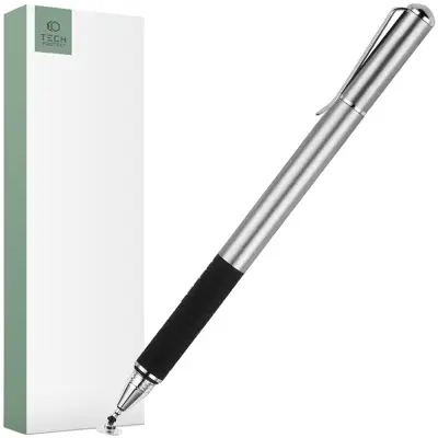 TECH-PROTECT STYLUS PEN SILVER PRECISE PEN ZA TABLICO IN TELEFON