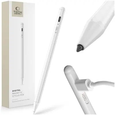 TECH-PROTECT DIGITALNO MAGNETNO PISALO STYLUS PISALO ZA IPAD BELA