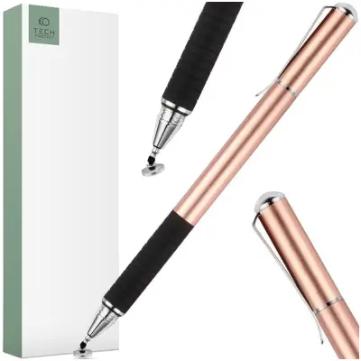 TECH-PROTECT STYLUS PEN ROZA ZLATO ZA TABLICE IN PAMETNE TELEFONE PISALO