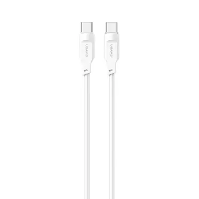USAMS USB-C V USB-C KABEL 100 W 1,2 M HITRO POLNJENJE ZASLONSKA VRATA BEL