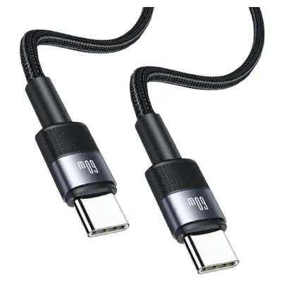 USAMS KABEL USB-C NA USB-C 60W HITRO POLNILO JEKLO 1M SJ724USBSG01