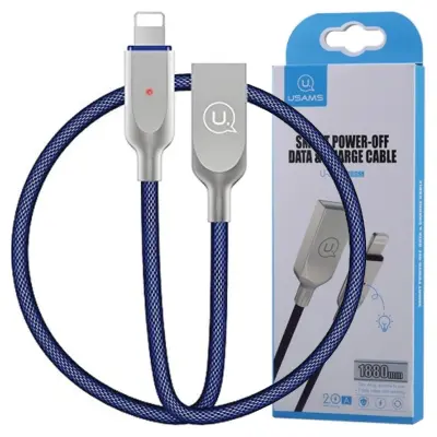 USAMS U-SUN IZKLOPNI KABEL ZA LIGHTNING 1,9M ZA IPHONE OVITEK MODER