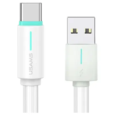 USAMS USB-C KABEL 3A YU SERIES 1M USB-C NA USB-A BEL/BEL