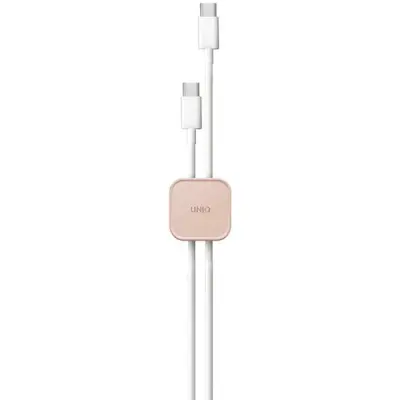 UNIQ CABLE ORGANIZATOR SAMOLEPLILNI SET 8 ROZA BLUSH PINK