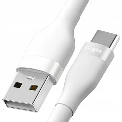 RINGKE KABEL USB-A NA USB-C 2M BEL VZDRŽLJIV 480MB/S 12W KABEL