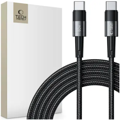 TECH-PROTECT ULTRABOOST KABEL TIP-C PD60W/3A 300CM SIVA ZA POLNJENJE