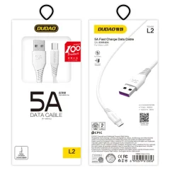 USB kabel - USB-C 5A 1m bel