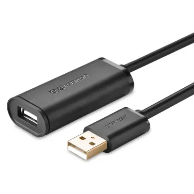 Podaljšek aktivni USB 2.0 480Mbps 5m črn