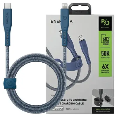 ENERGEA PRETOČNI KABEL USB-C ZA LIGHTNING C94 MFI 1.5M 60W 3A PD HITRO POLNJENJE