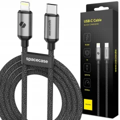 SPACECASE USB-C KABEL ZA LIGHTNING 1M 20W ZA IPHONE 11 12 13 14 15