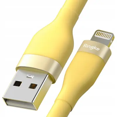 RINGKE USB-A KABEL ZA LIGHTNING 2M RUMEN KABEL ZA IPHONE 12W 480MBS