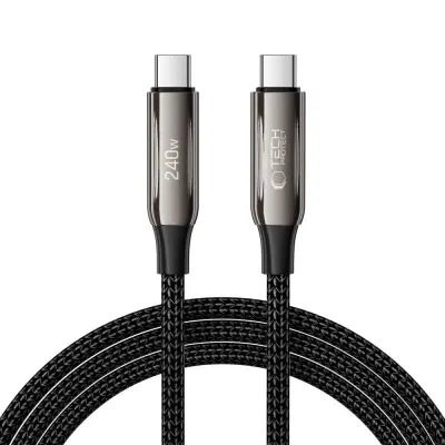 TECH-PROTECT UB10T KABEL TYPE-C PD240W/QC4.0 200CM ZA ČRNI TELEFON